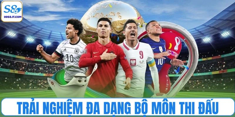 Đa dạng bộ môn hấp dẫn để người chơi đặt cược