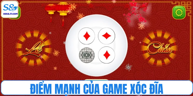 Điểm mạnh của game xóc đĩa
