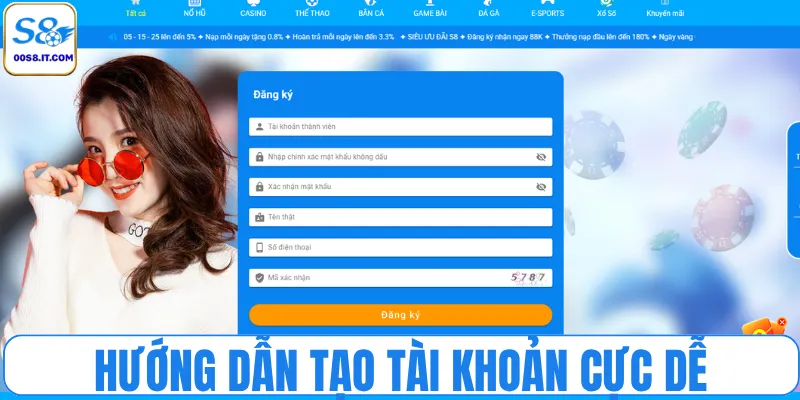 Hướng dẫn tạo tài khoản cực dễ