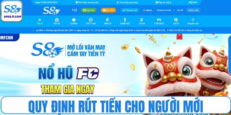 Tổng hợp quy định rút tiền cho người mới